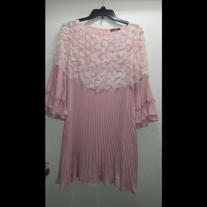 Shein Cute Flounce Dress With Ruffled sleeve